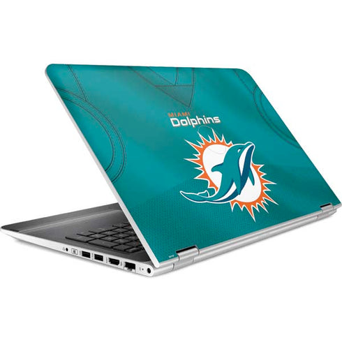 NFL Miami Dolphins Team Jersey HP Pavilion Skin